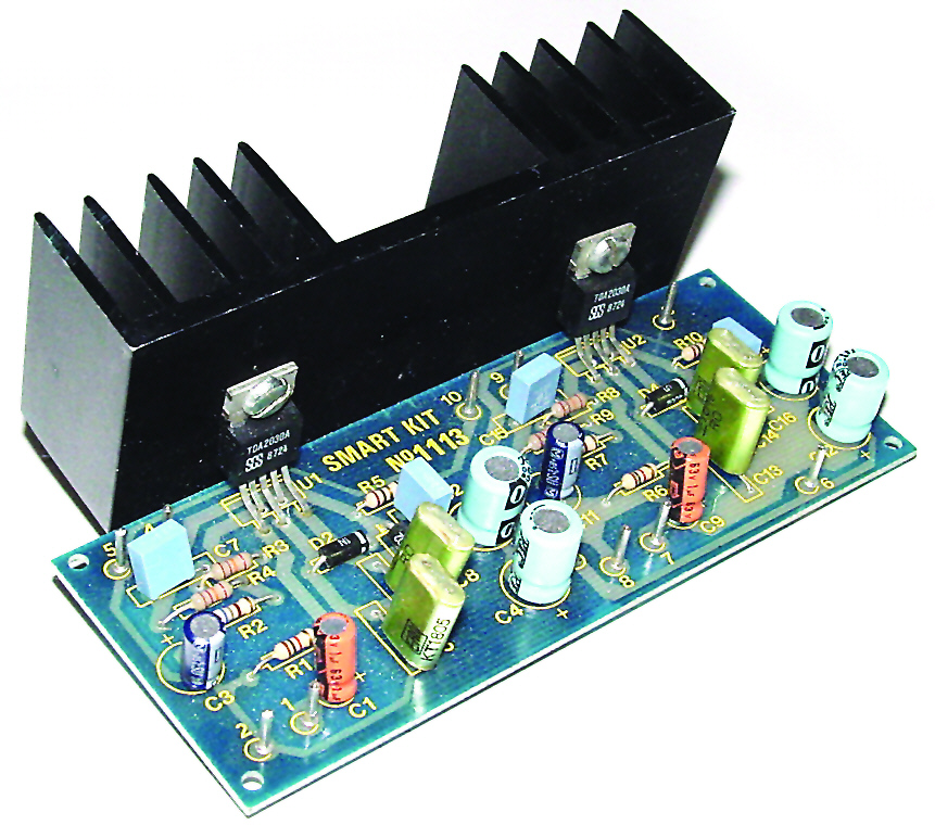 HiFi Stereo Amplifier, 2 * 18 Watt