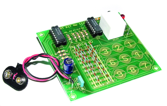 Elektronisches Schloß