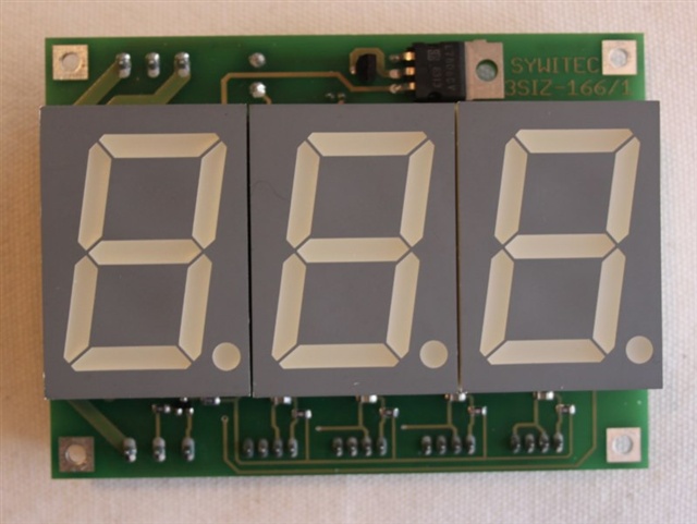 Zähler mit grossem LED-Display