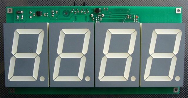 Tageszähler mit 4-stelligem LED-Display